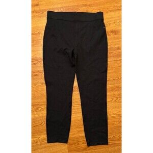 Spanx Stretch Jeggings Black Size 2X 17792 Slimming Basic Classic Back Pockets